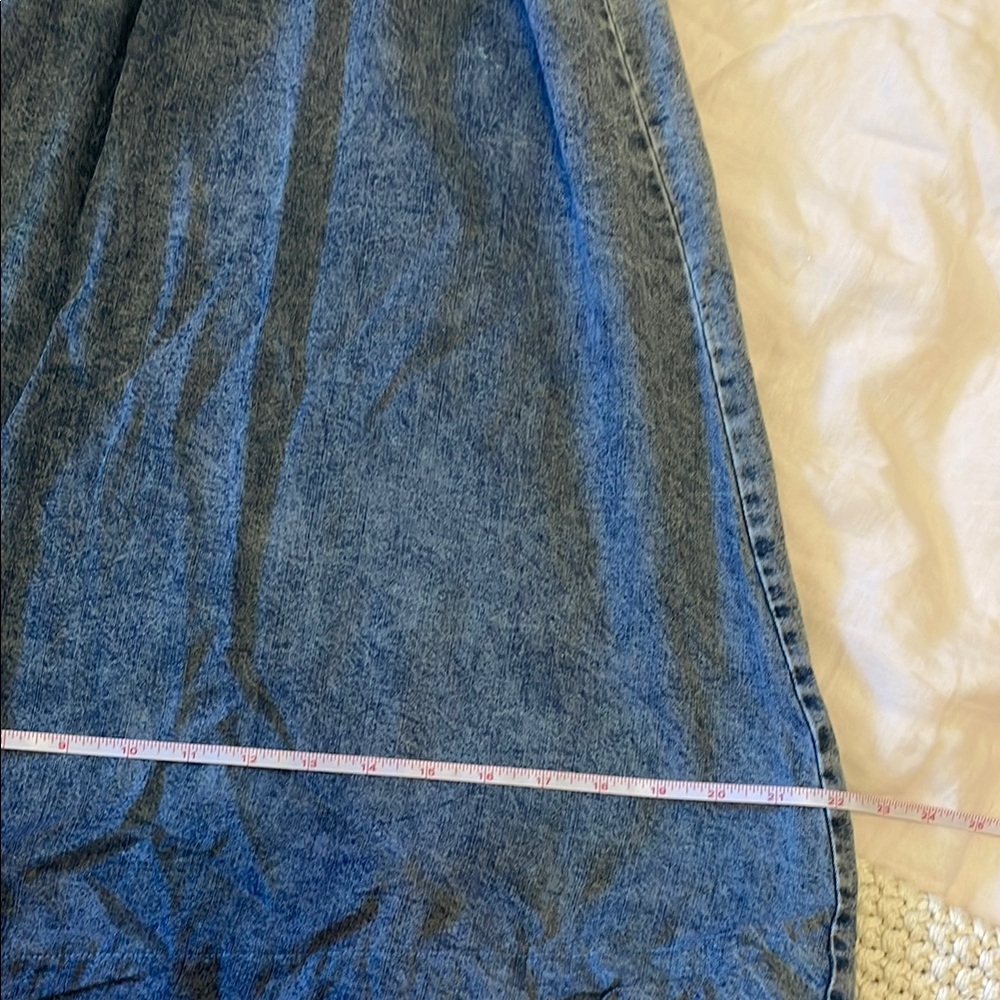 Wide-Leg Denim Pants - Picture 7 of 7